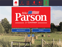 Tablet Screenshot of mikeparson.com